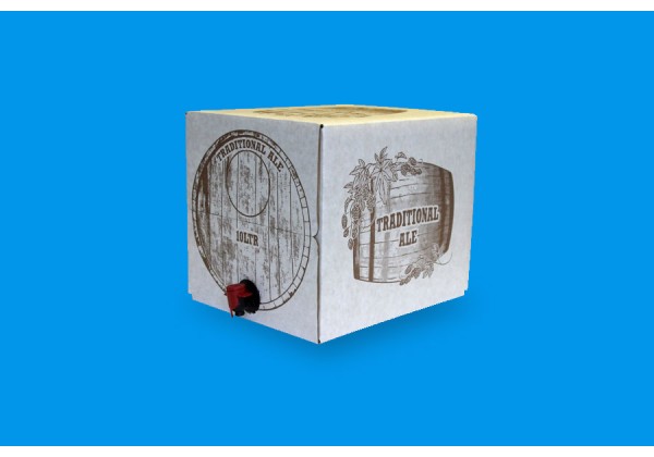 10 LITRE PRINTED ALE BOX